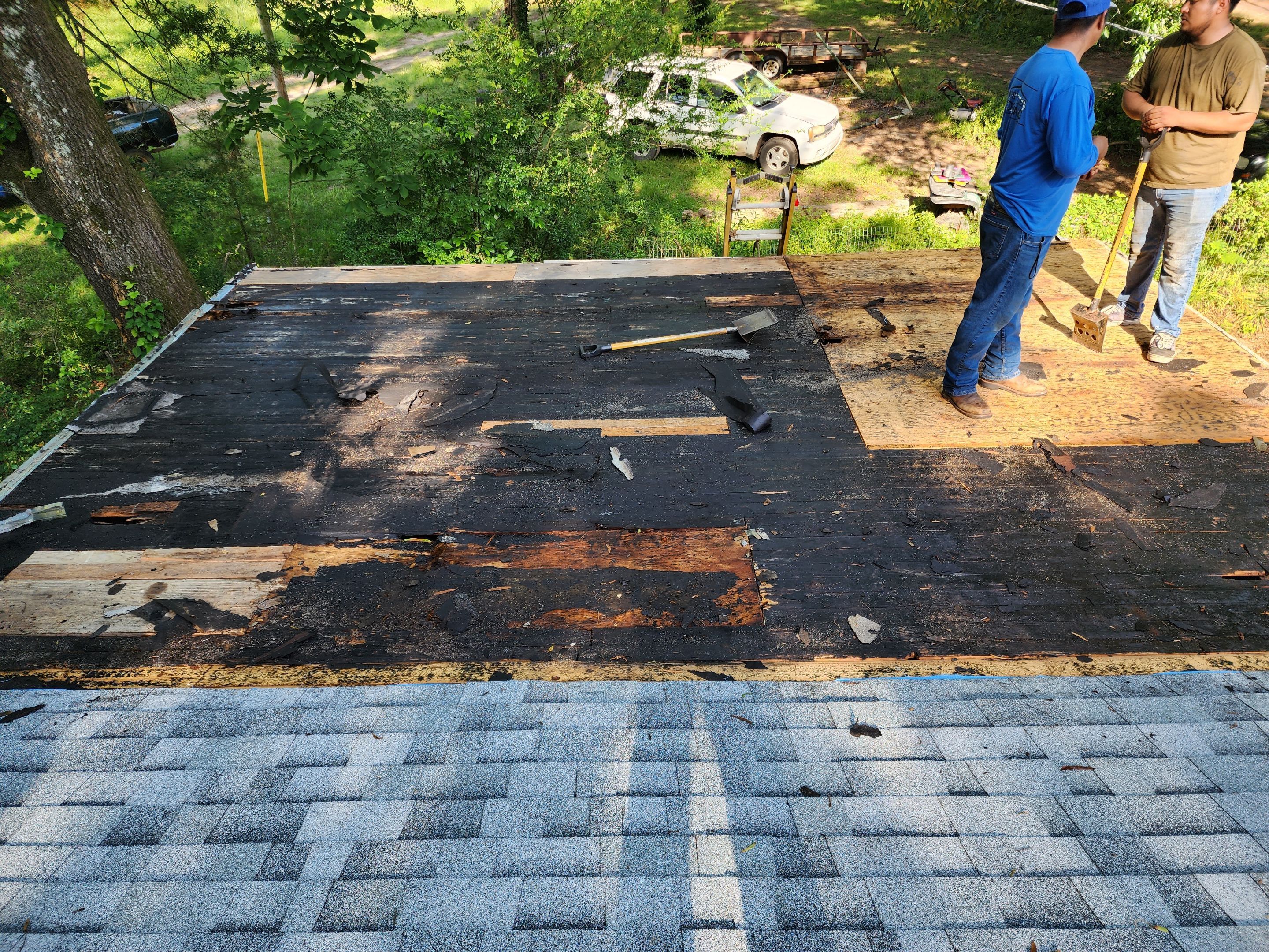 Residential Shingle Reroof using Malarkey Architectural Highlander NEX by Hostetler Roofing