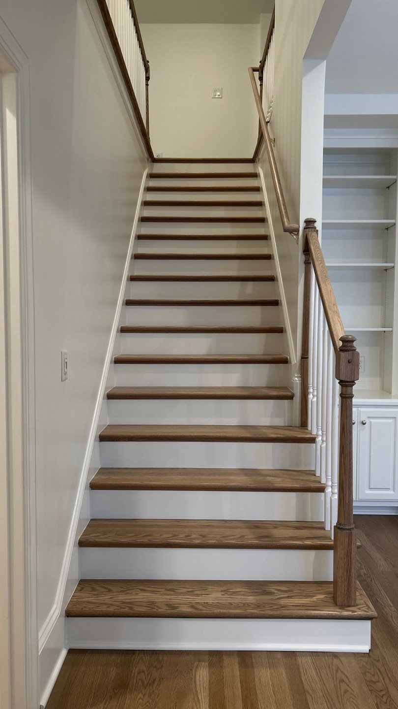 Harwood installation and refinish throughout by Footprints Floors of Nashville