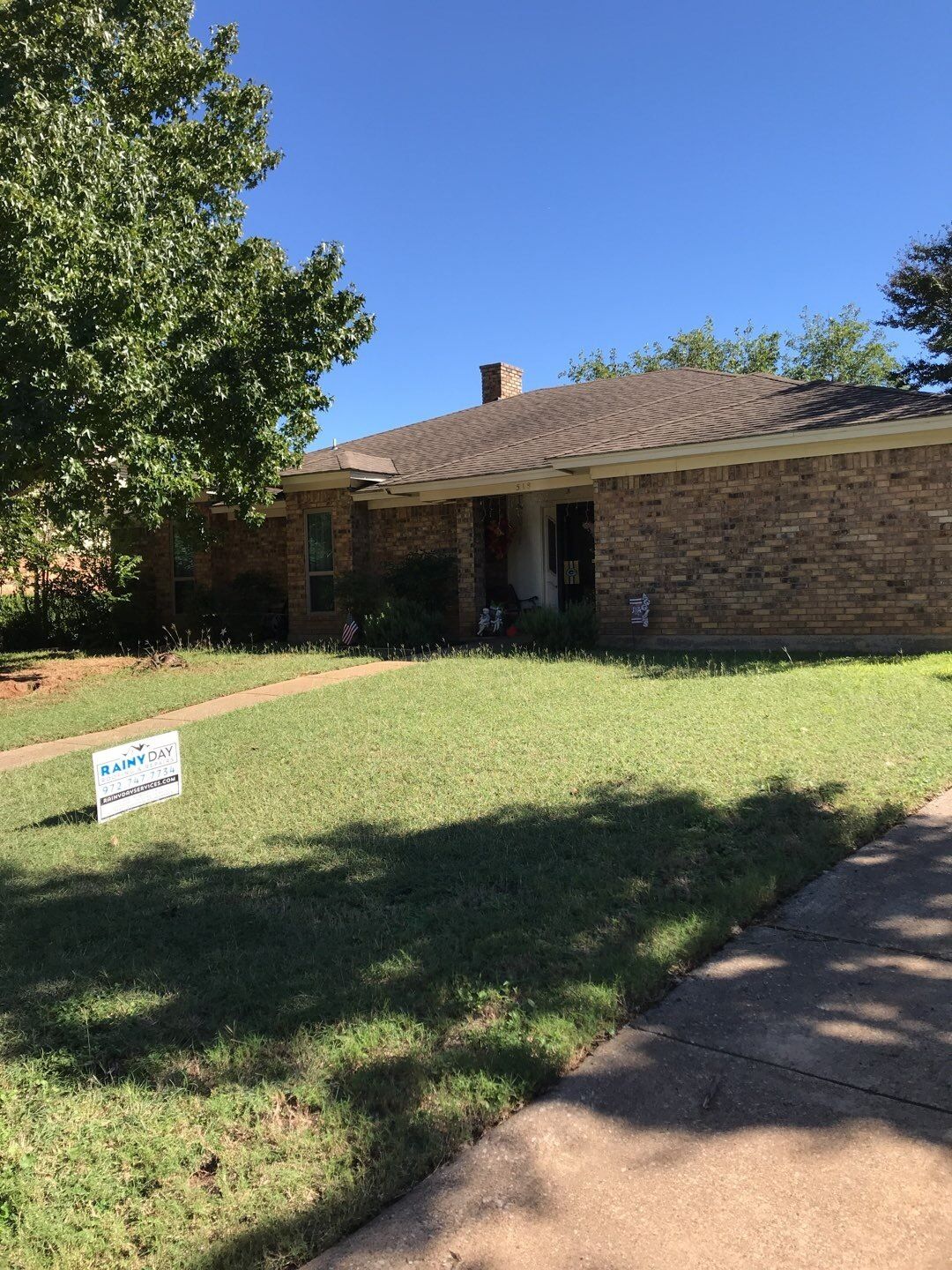 Roof Replacement by Rainy Day Restoration