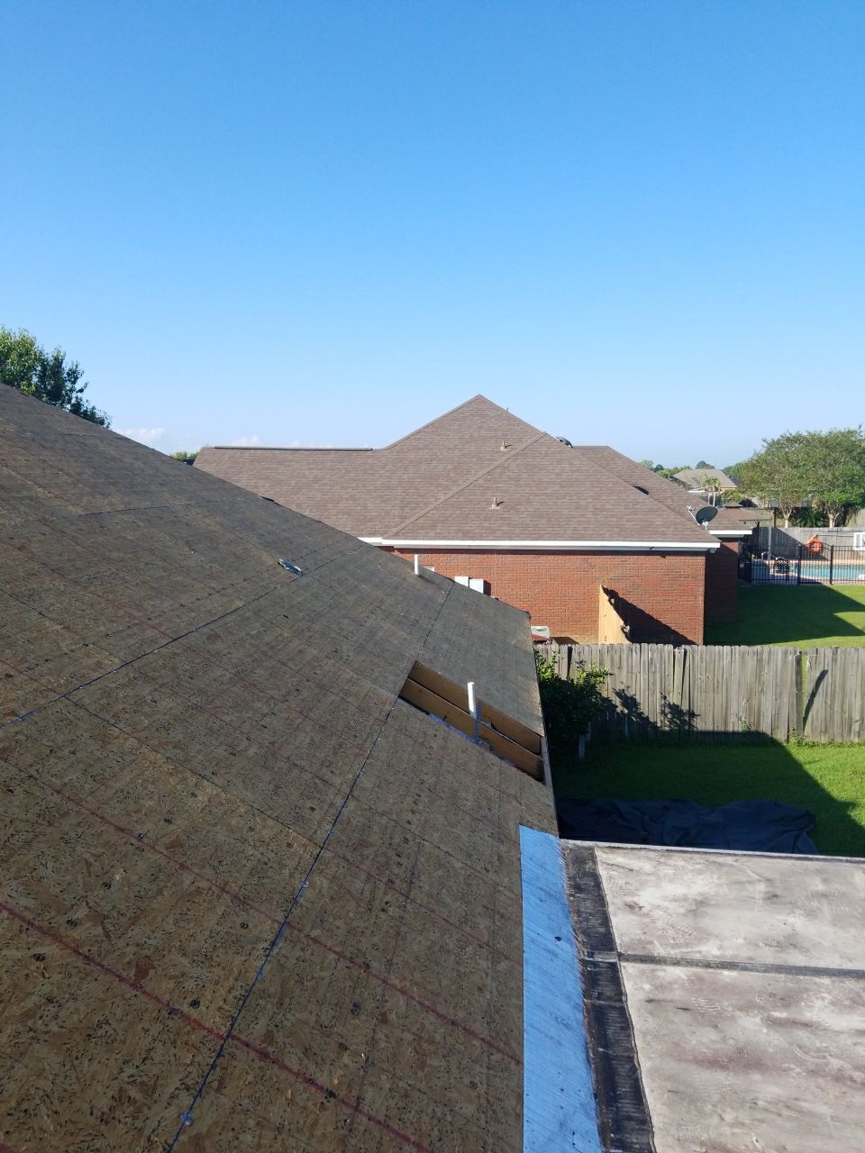 Residential Roofing Installation using Roof Replacement by American Roofing & Construction LLC