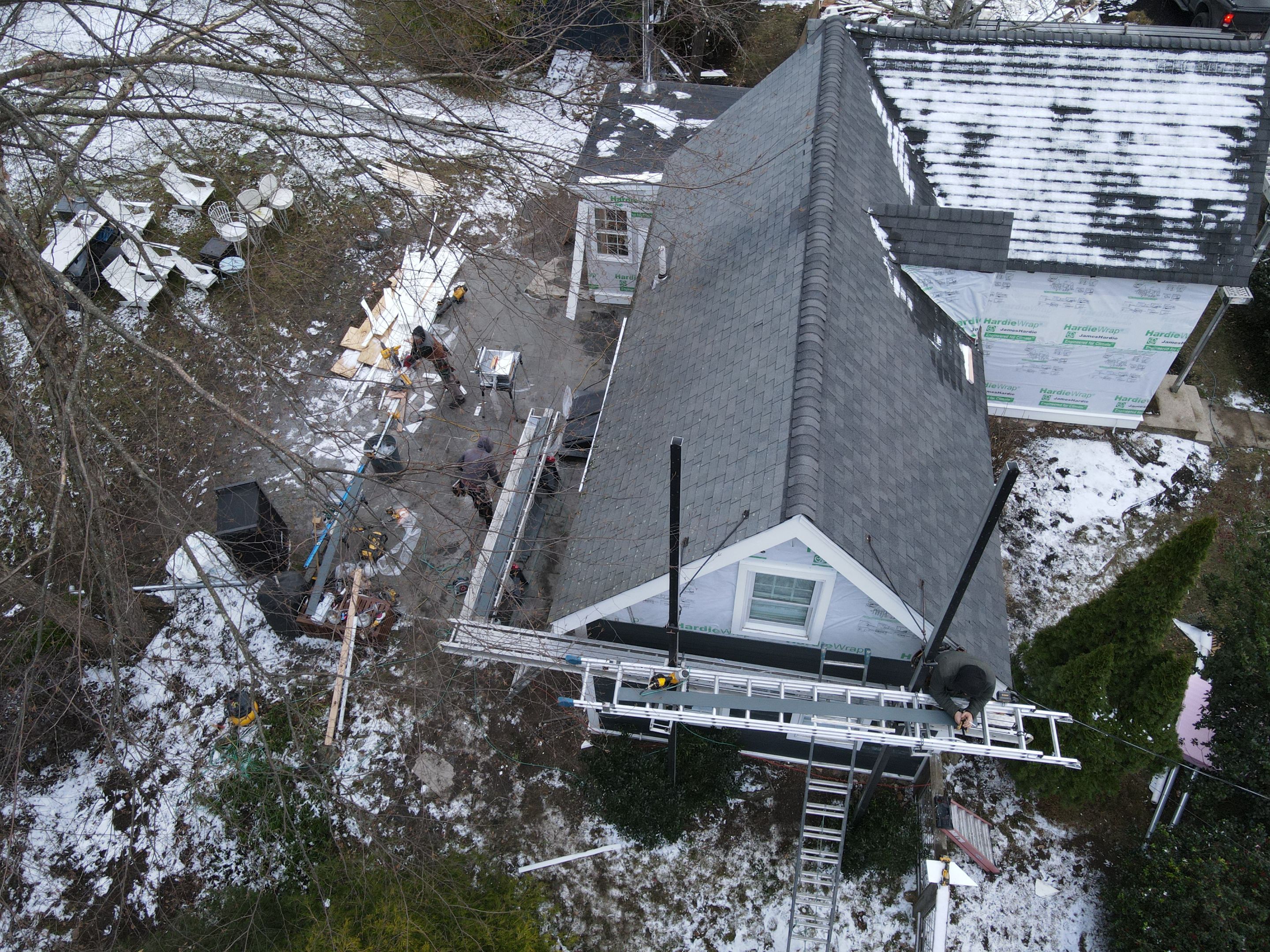 Siding Installation using James Hardie by UBrothers Construction