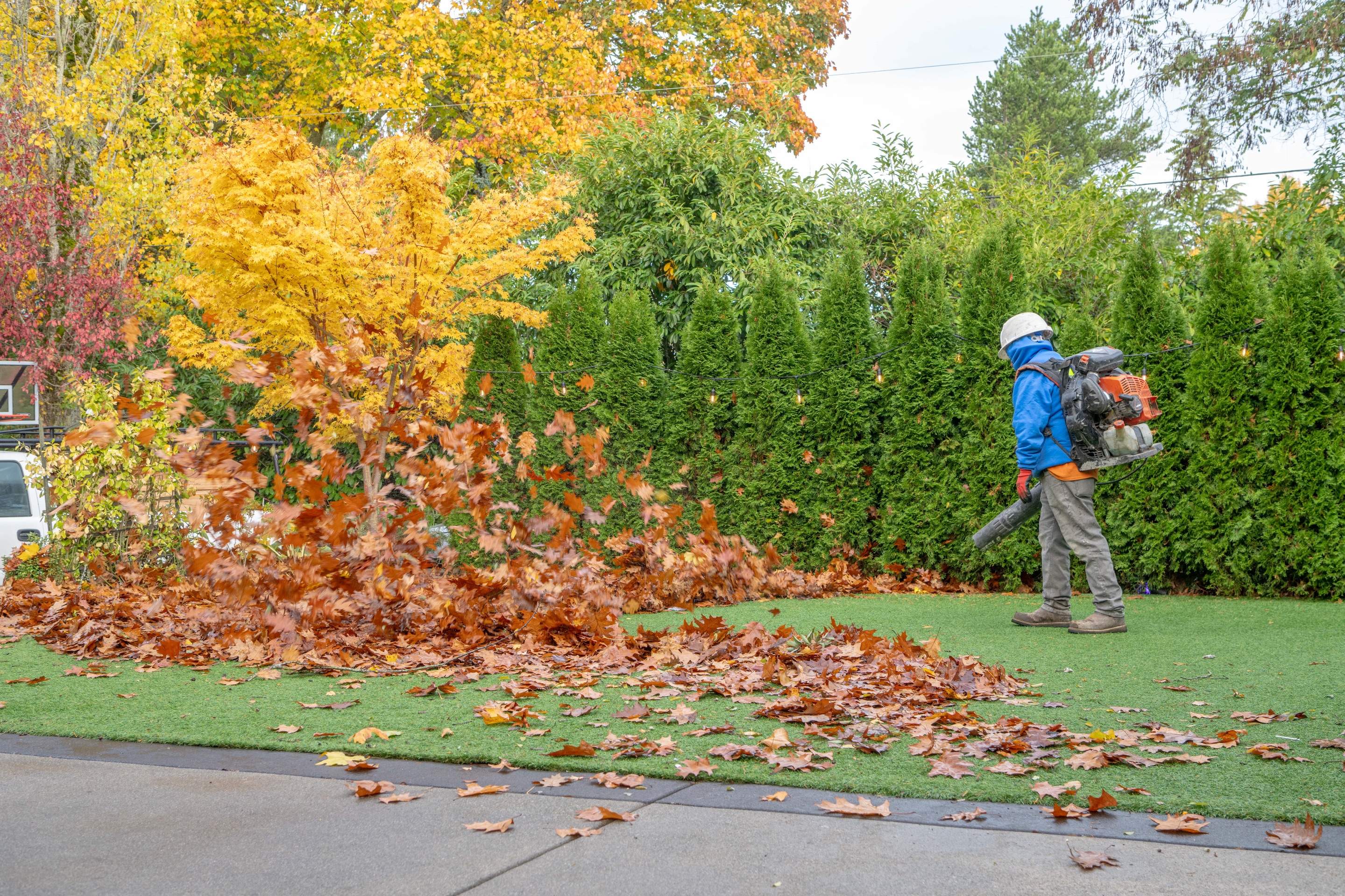 Fall and Spring Cleaning by Jireh Asphalt & Concrete Inc 