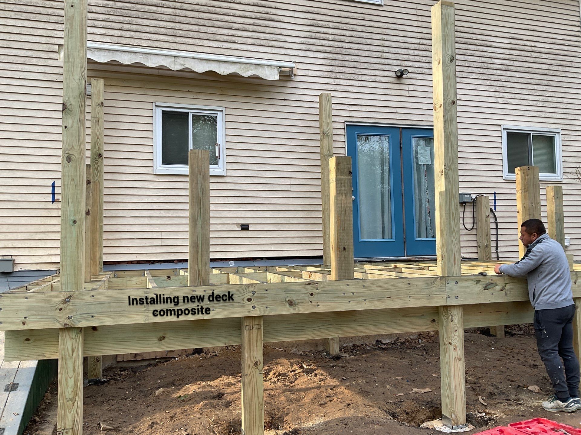 New Screen in cover porch  by Alpha Design Services