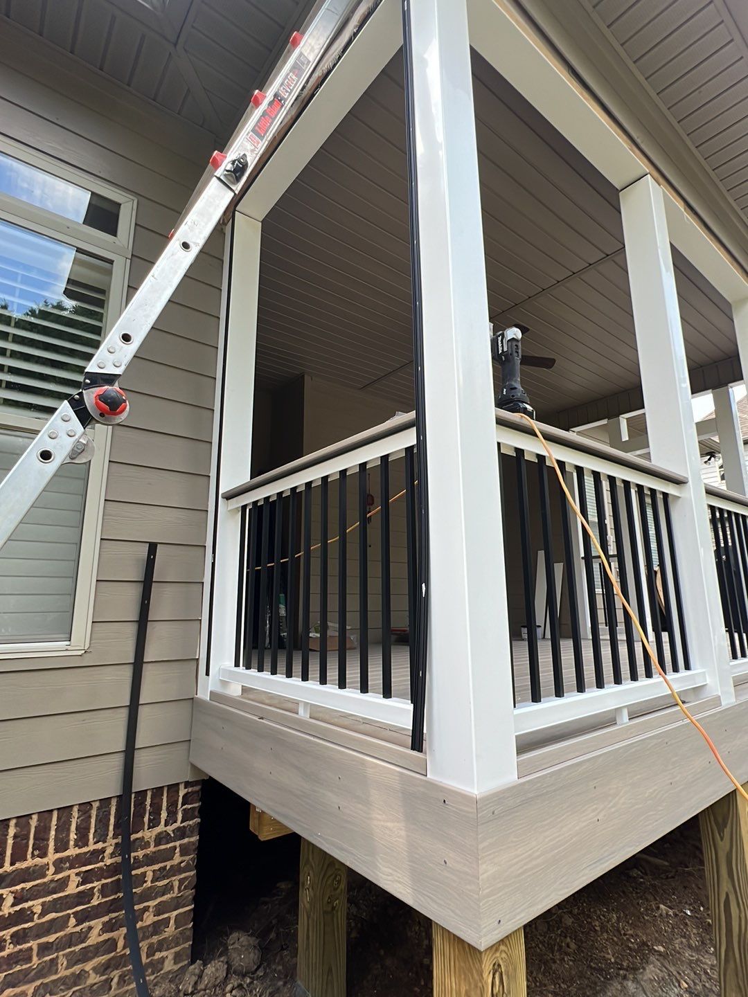 Tiffany Estates - Composite Deck Installation  by Pillar and Pine