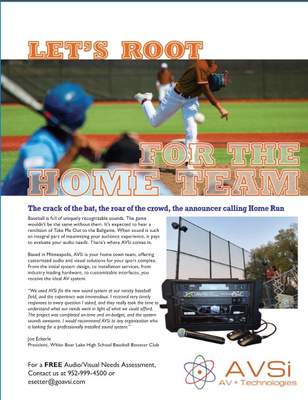 Audio install for Baseball Field
