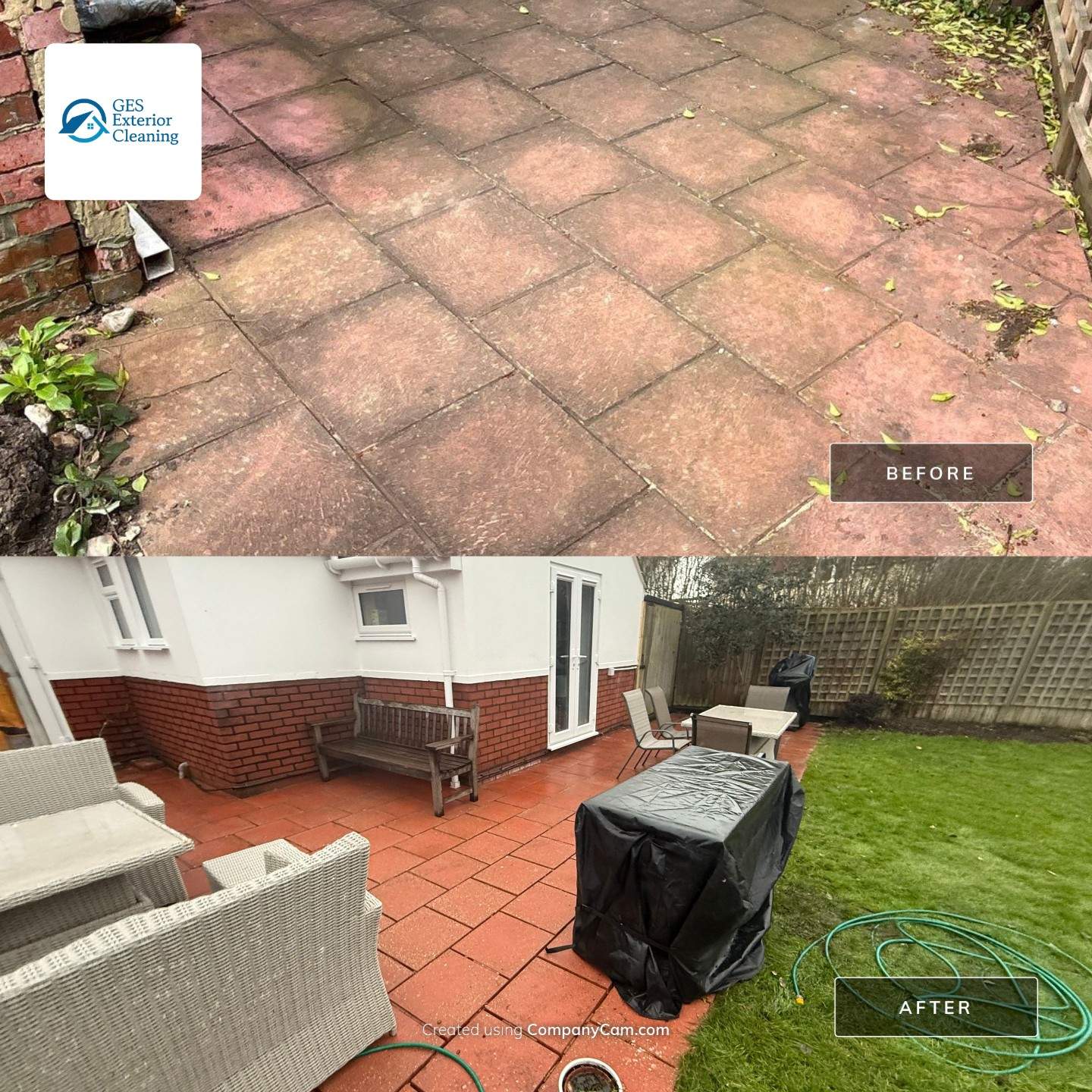Roof and Patio Clean Bognor Regis by Ges Exterior Cleaning ltd