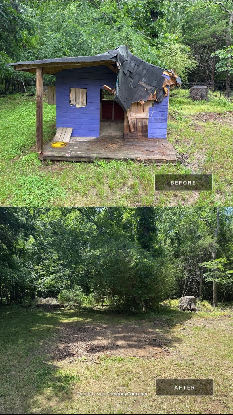 Project in Mint Hill by Badger Hauling