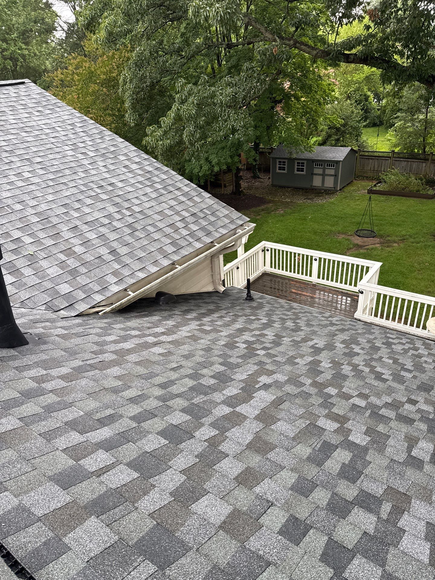 Alexandria: Residential Roof Replacement with GAF Timberline HDZ in Nantucket Morning by RM Banning, Inc.
