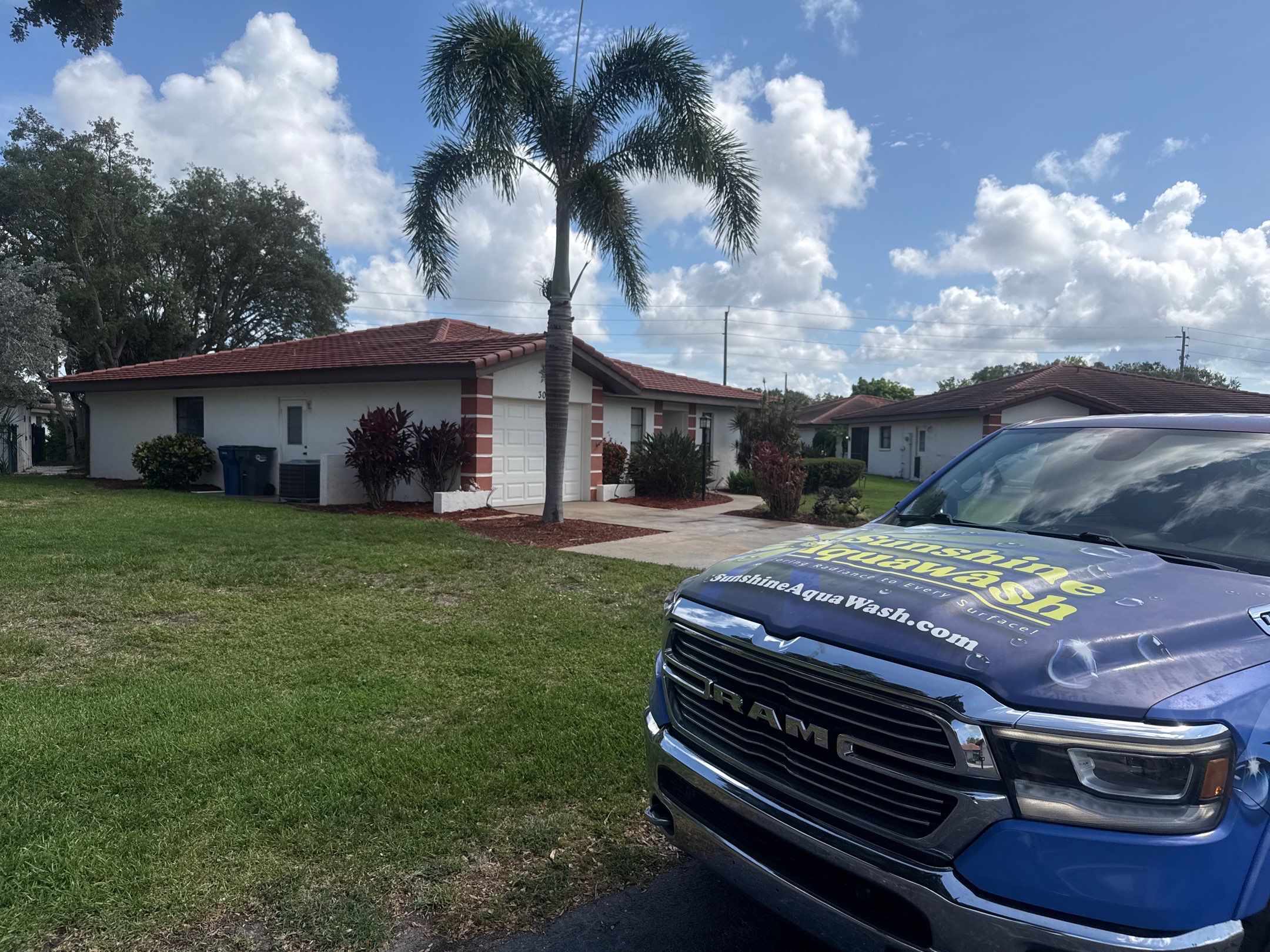 Tile Roof, Driveway & Patio Cleaning – Vivienda at Bradenton I by Sunshine AquaWash