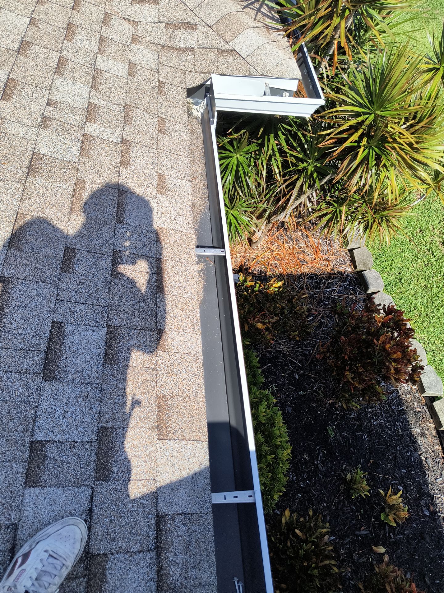 Leaf Guard System Installation in Cape Coral FL by Gutter Professors