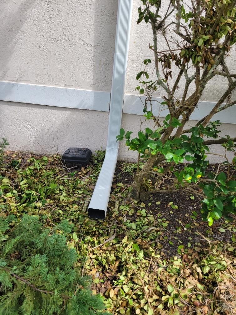 Finish Gutters for Luxury Homes in Longboat Key FL by Gutter Professors