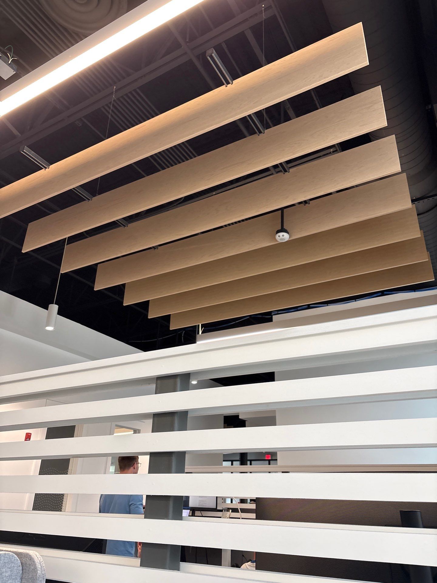 Modern Commercial Office Renovation and Acoustic Ceiling Installation by CompanyCam Sales Demo