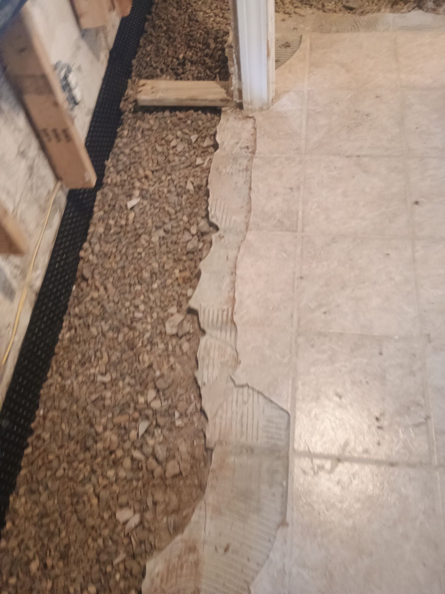 Drain Tile in Minneapolis for Kristen & Taylor by Waterproofing Northeast