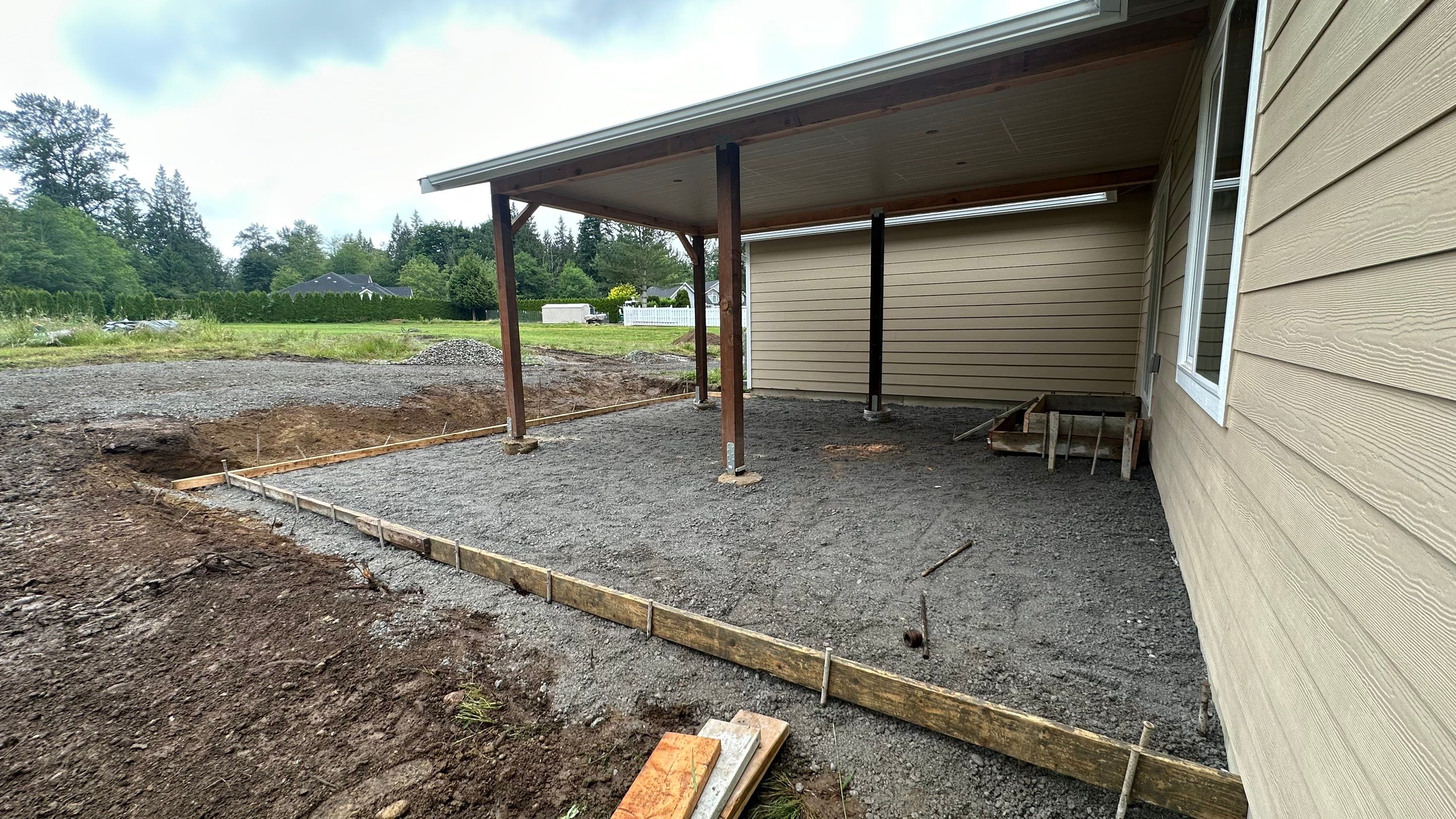 James | Patio Renovation, Concrete Project by Jireh Asphalt & Concrete Inc 