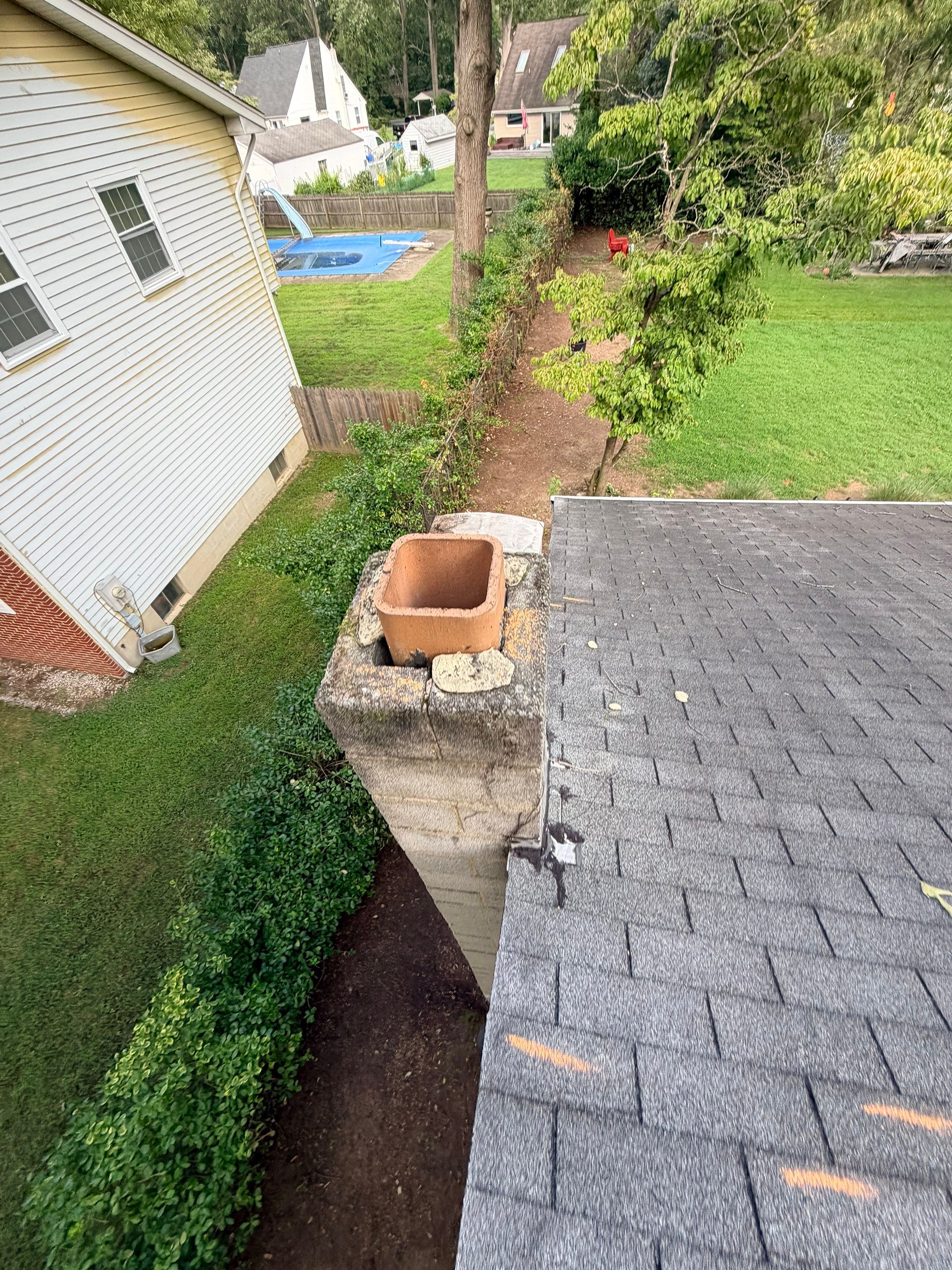 Full Roof Replacement and Gutter Guard Installation in Pasadena, Maryland by First Chesapeake Roofing