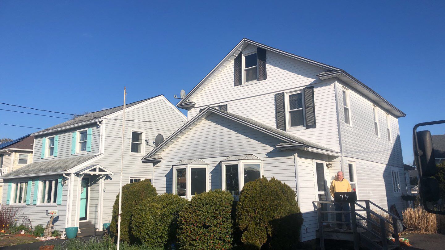 Residential Roofing Installation using Owens Corning Duration Slatestone Gray by A Plus Exterior