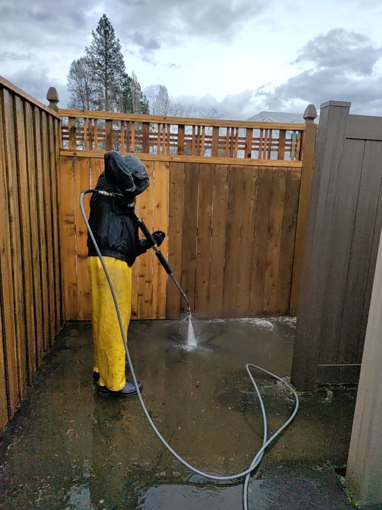 Cedar Siding Restoration using Sharkskin Brightener by Paul Schopp