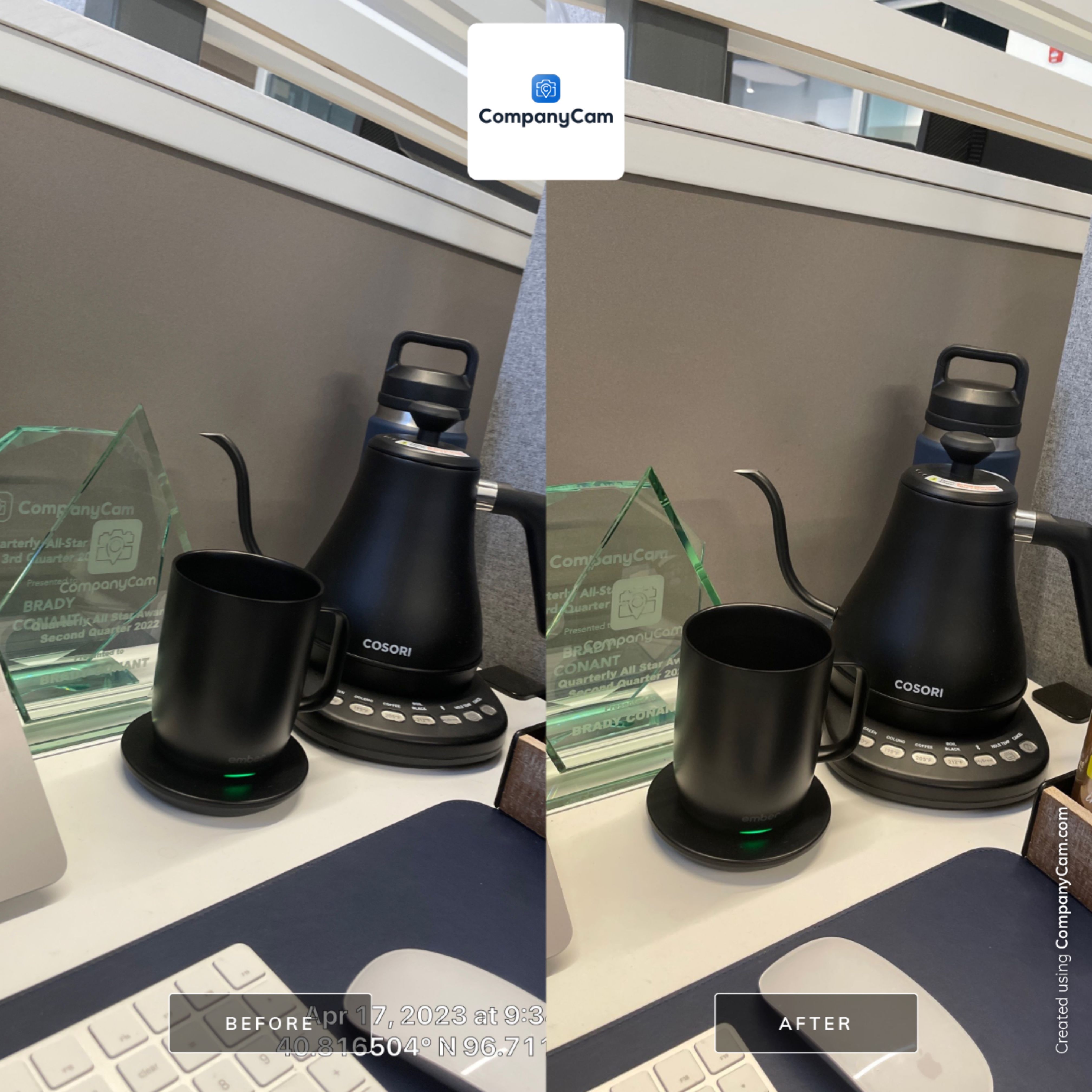 New Asphalt Pour by CompanyCam Sales Demo