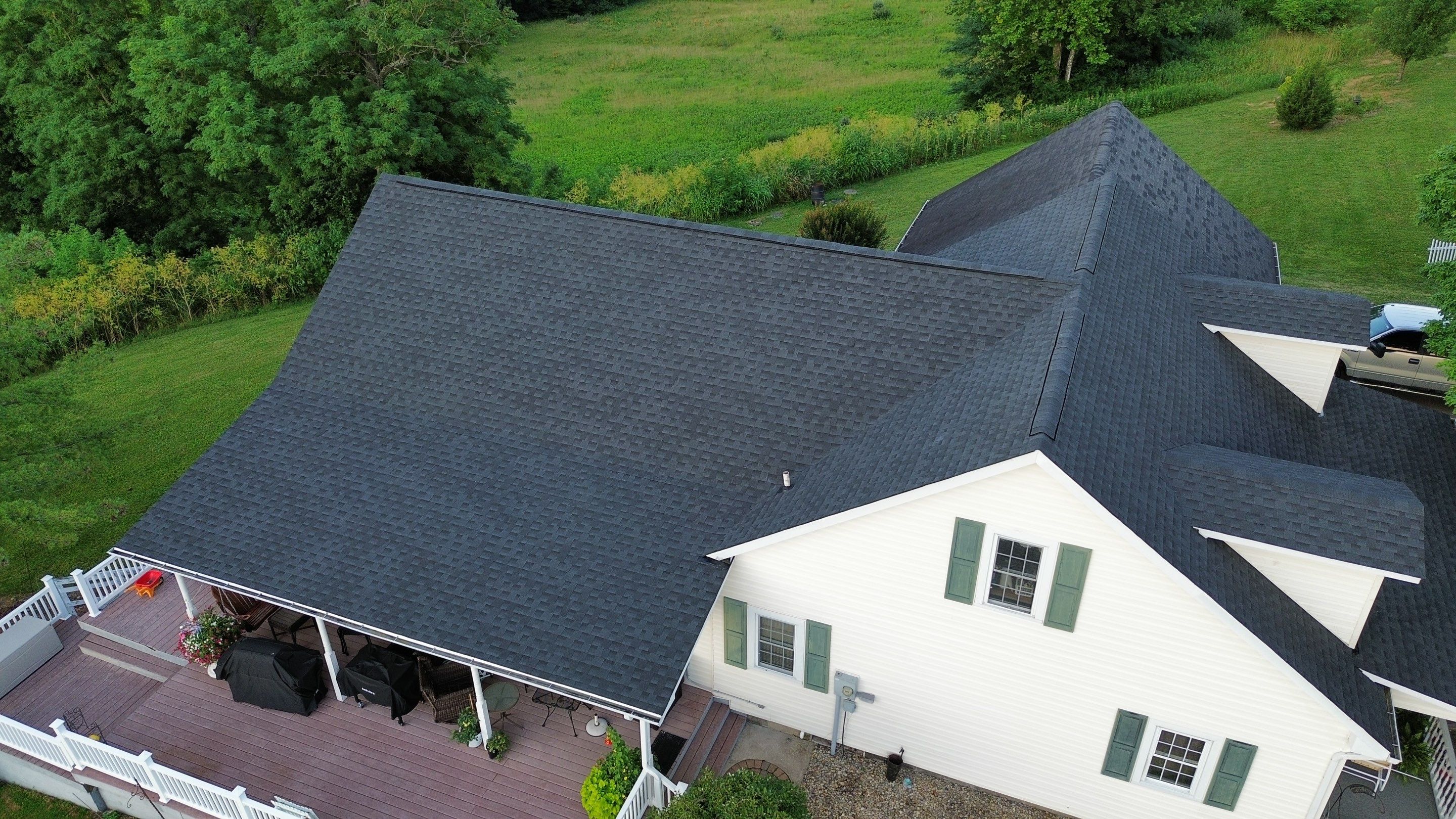 Residential Roofing Installation using Timberline HDZ Shingles - Charcoal by RoofX 