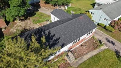 Two-Structure Roof Replacement – Owens Corning Duration, Onyx Black