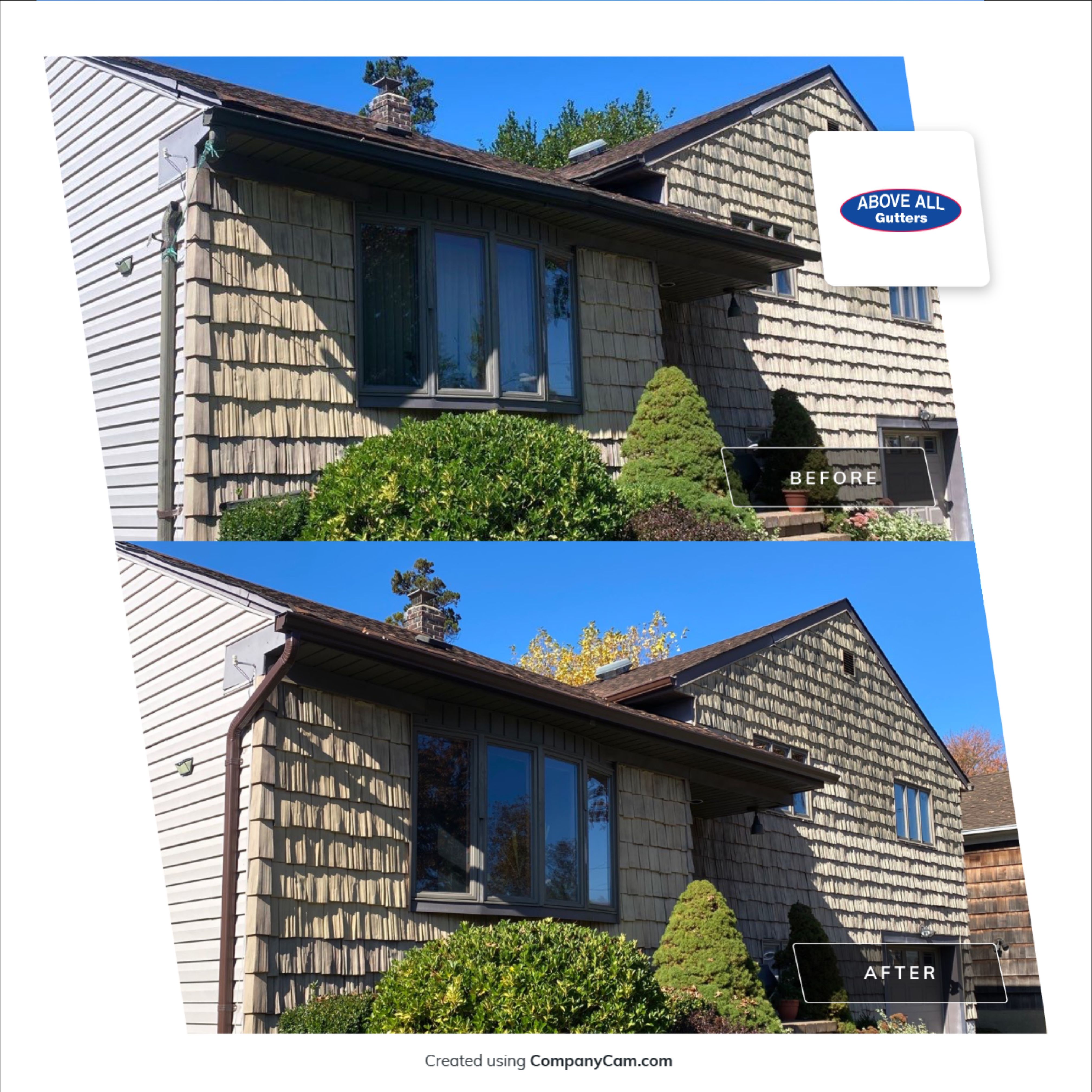 Gutter and Screen installation Syosset New York by Above All Gutters