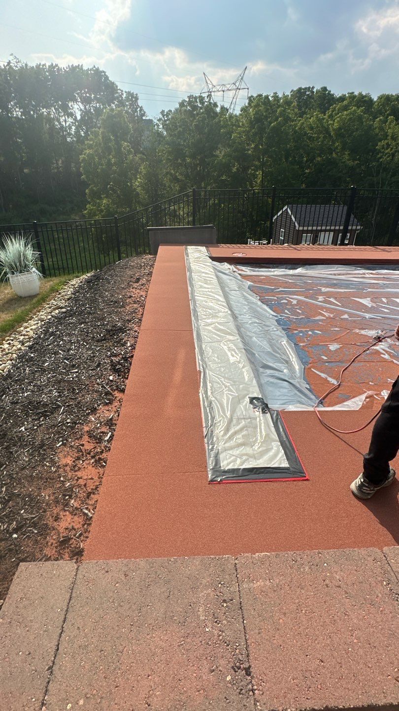 Pool Deck Project in Venetia by Floors in a Day, Inc