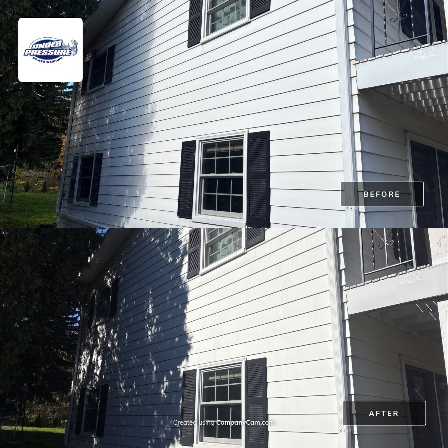 Comprehensive Vinyl Siding and Gutter Cleaning in Madison by Under Pressure Power Washing