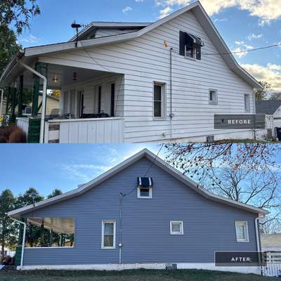 W.B.: Roofing and siding