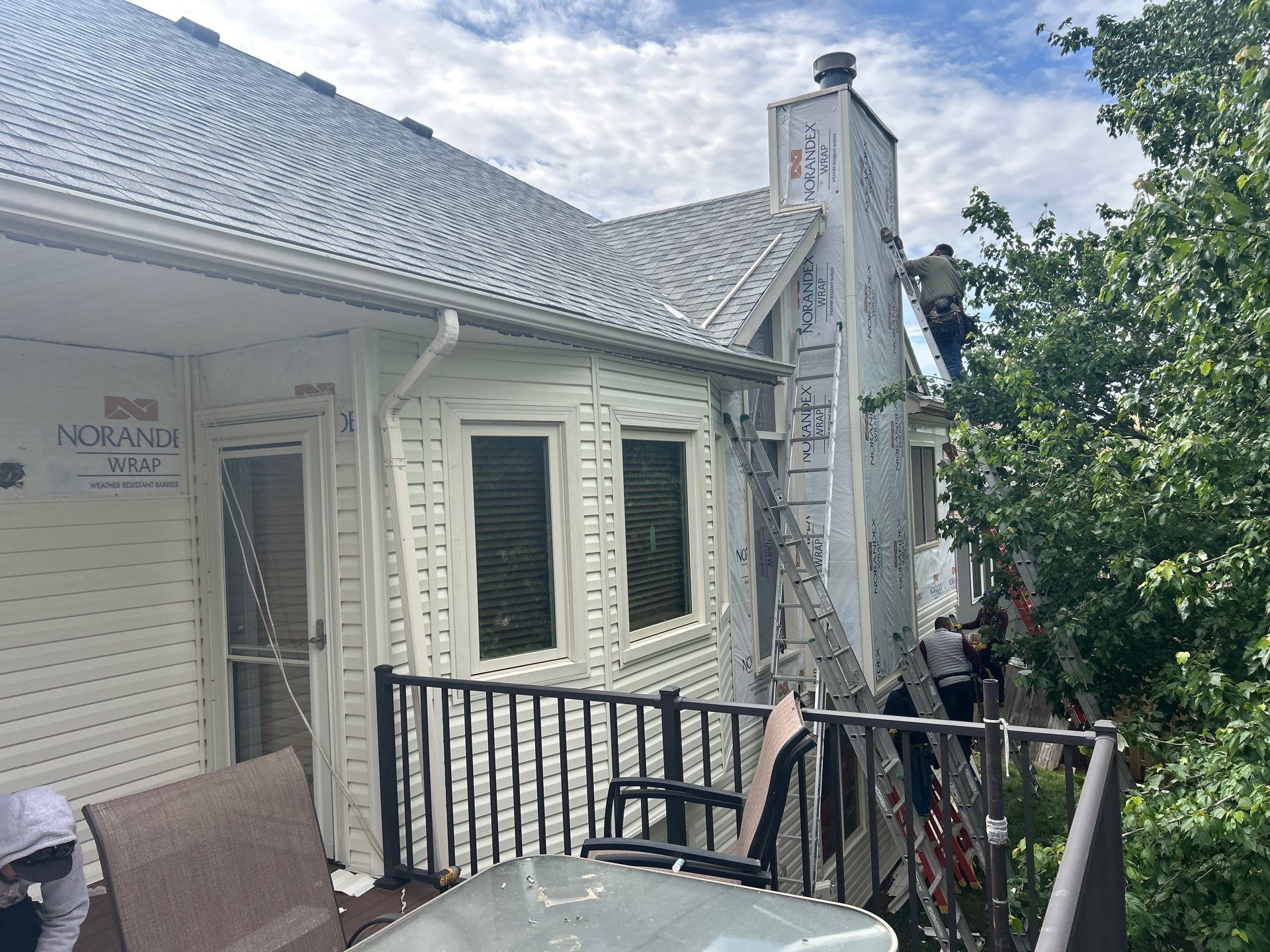 Full Vinyl Siding Replacement with Norandex Materials in Omaha by Carps Complete Exteriors 