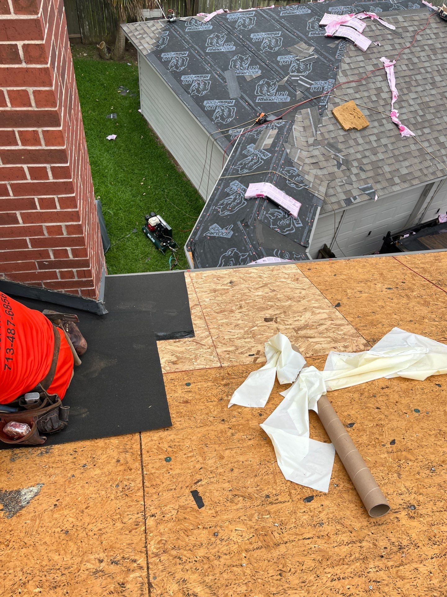 Residential Roofing Repair using Owen's Corning Duration (Lifetime) Shingles by Roof Repair Company