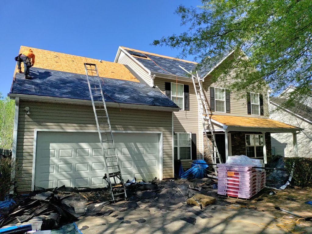 Residential Roofing Installation using Owens Corning by Inspector Roofing and Restoration