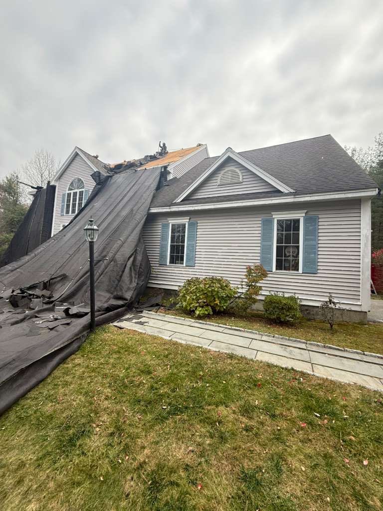 Groton Complete Roof Replacement with Onyx Black OakRidge Shingles by Mighty Dog Roofing of Greater Middlesex County
