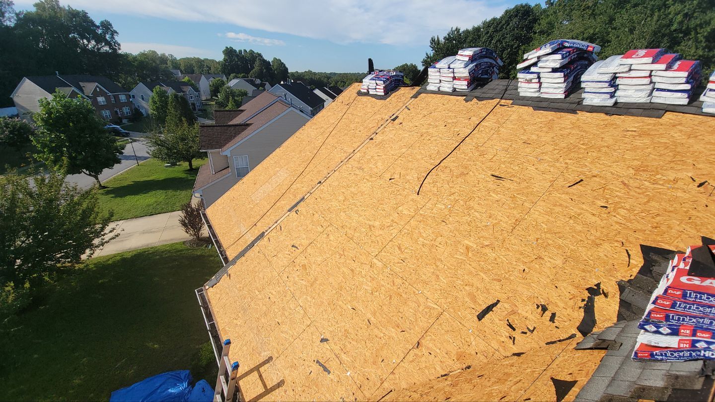 Roof Installation using GAF Timberline HDZ by ExteriorPros