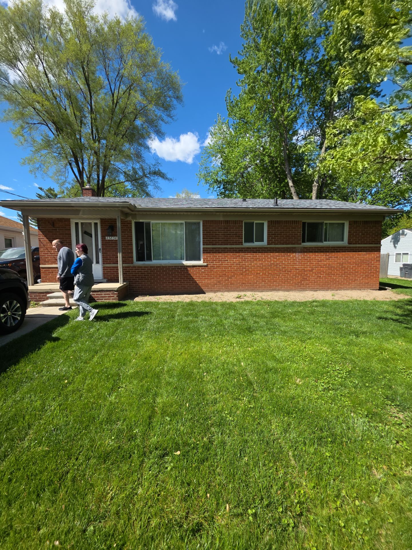 Exterior Brick Staining Transformation by Top Shelf Painter