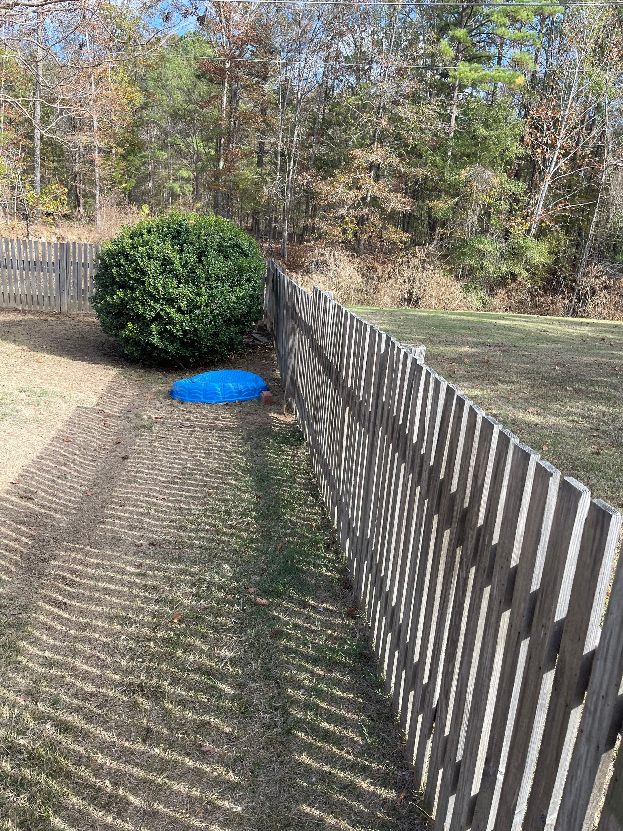 6ft Cedar Privacy Fence by Roberson Construction LLC