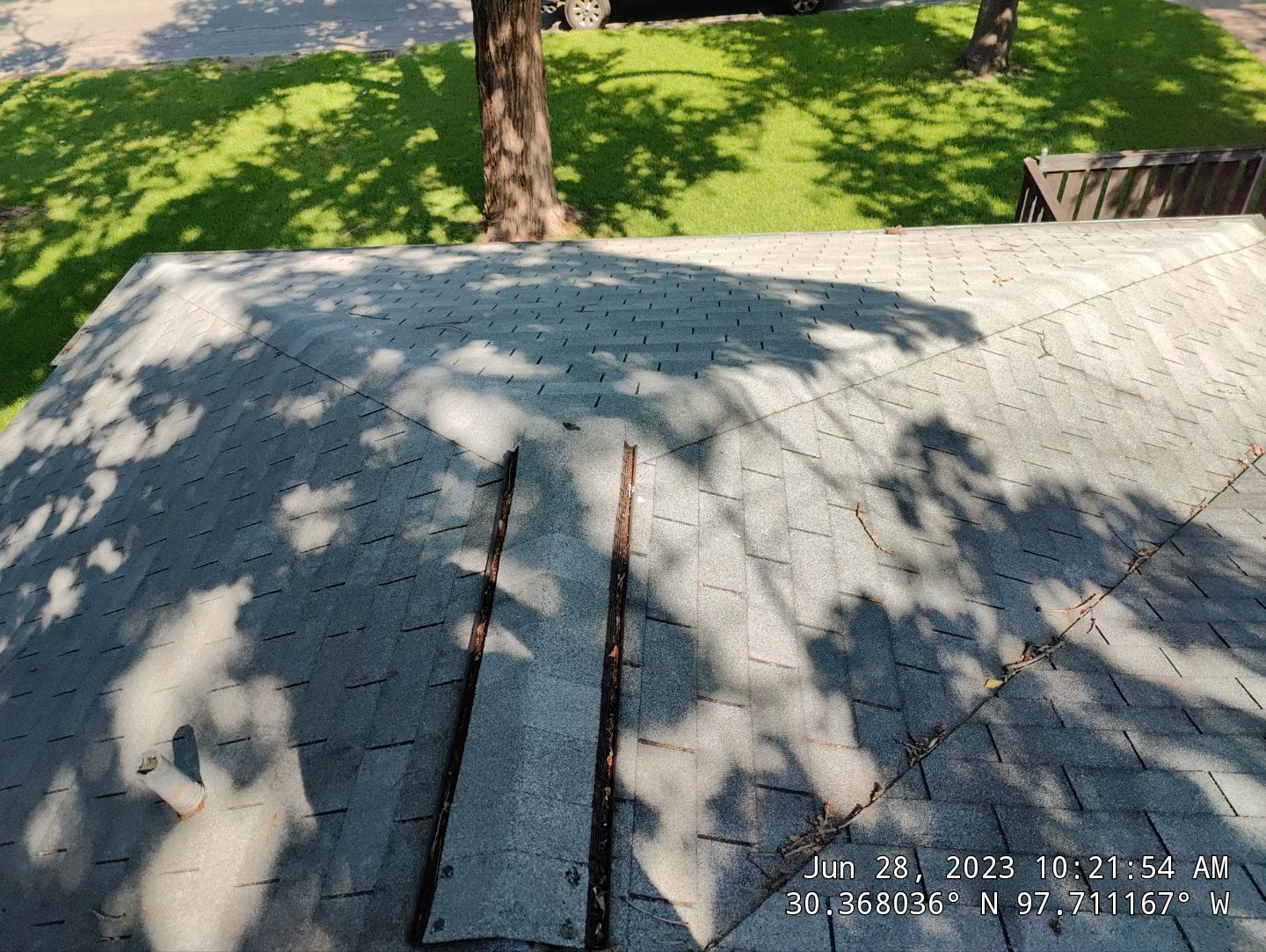 Residential Roofing Installation using Owens Corning Oakridge Estate Grey by DeZign Roofing & Exteriors