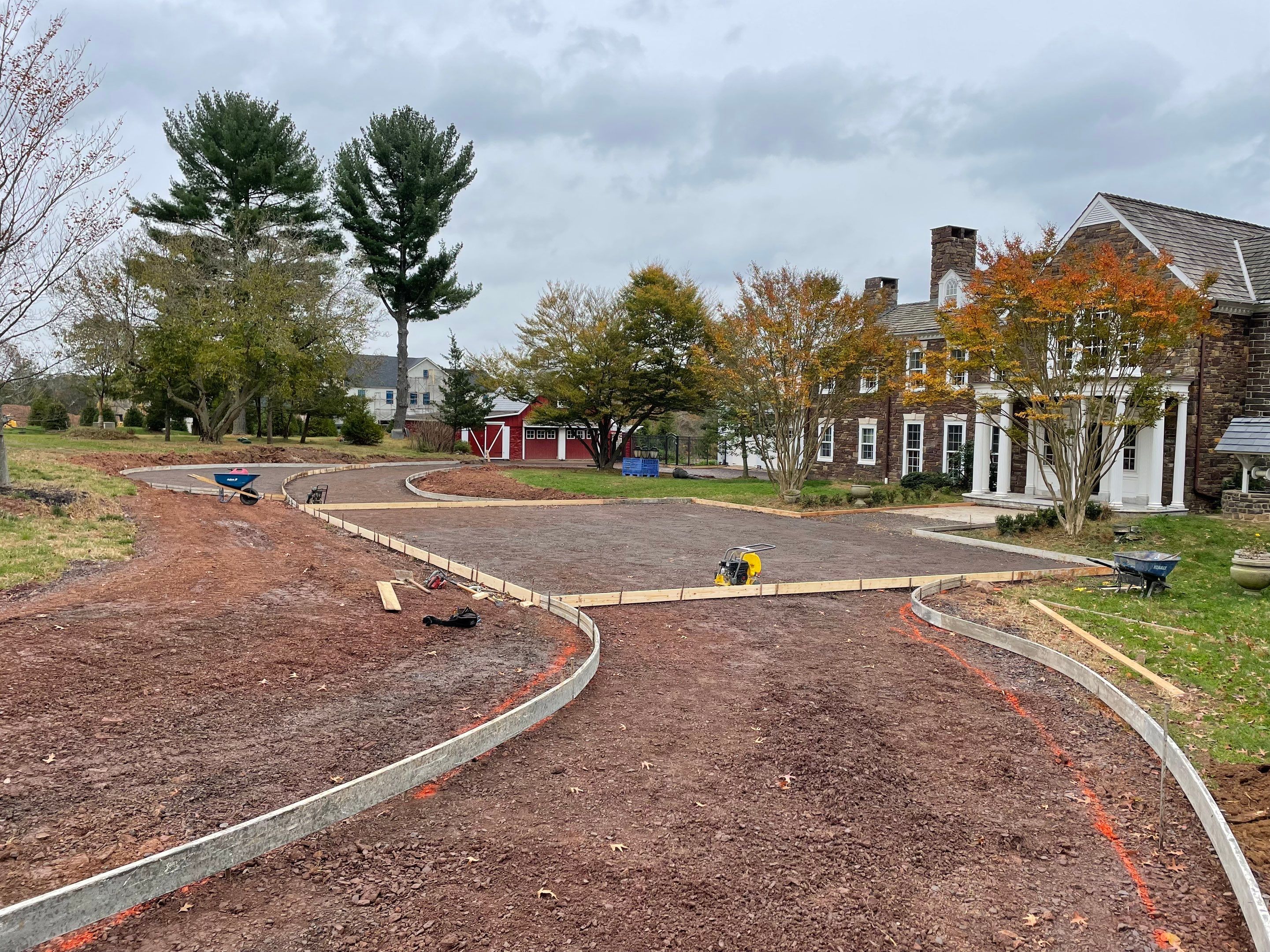 Custom Decorative Concrete Driveway by Architectural Concrete Design