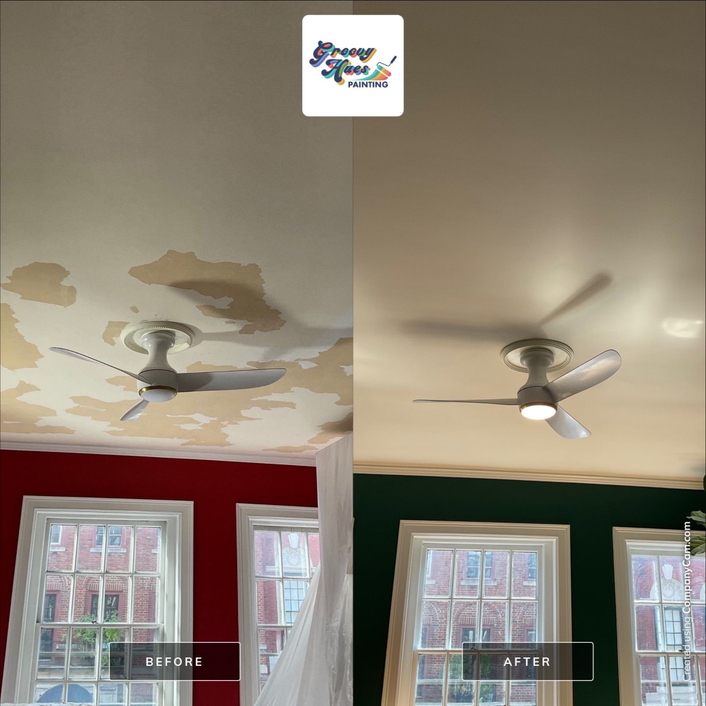 Full Interior Makeover in a Historic Center City Home by Groovy Hues