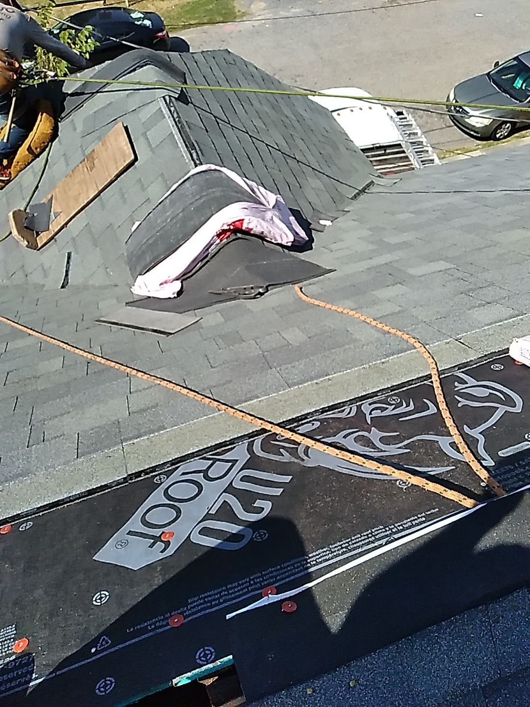 Residential Roofing Installation using Owens Corning® Oakridge Estate Gray by Indigo State Roofing