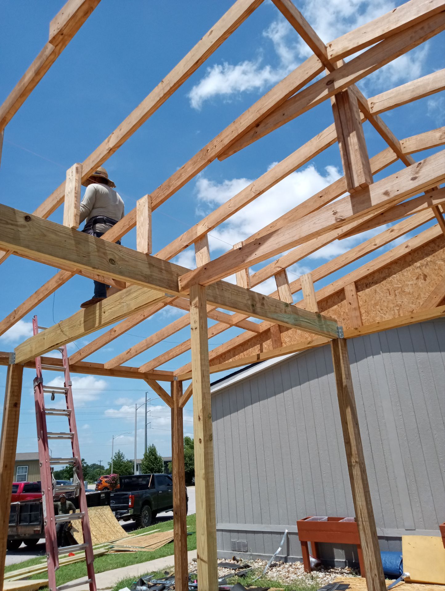 Storm Damage Roofing Replacement and Fence Restoration by Caliber Restoration LLC