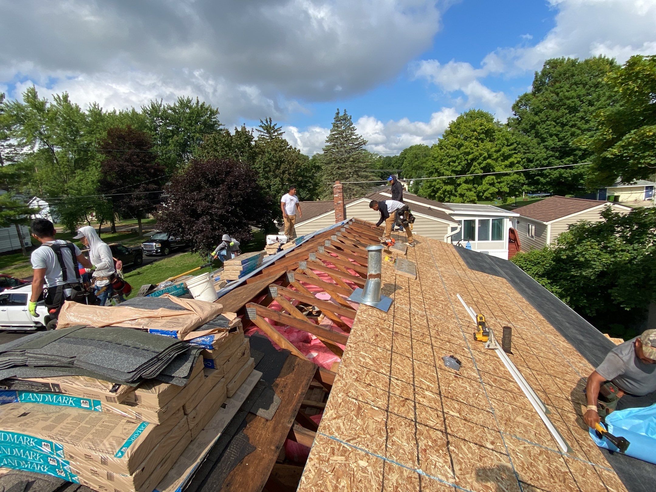 Roof Replacement using CertainTeed Landmark by 180 Contractors
