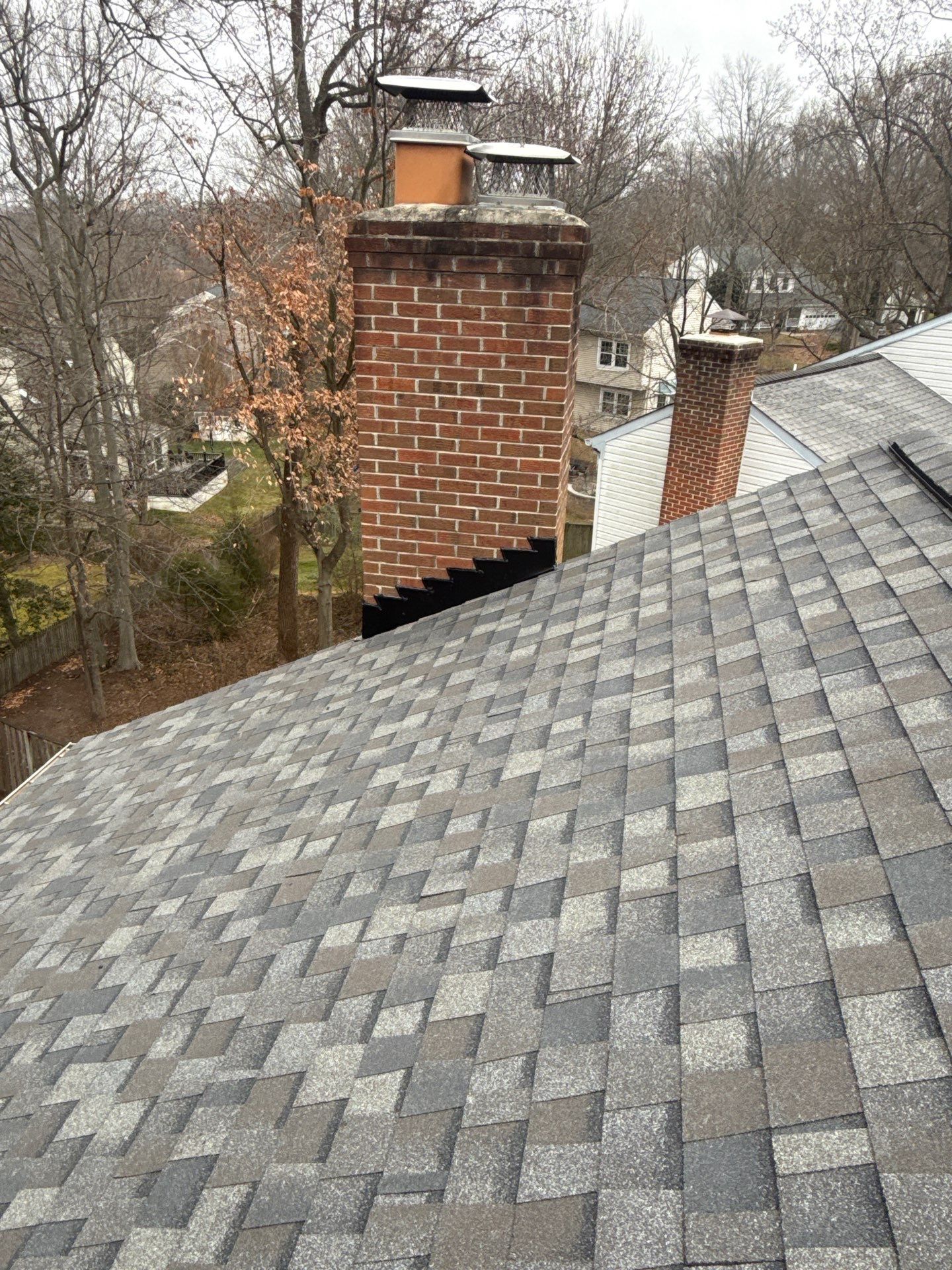 Fairfax Station :Residential Roof Replacement with CertainTeed Landmark Pro in Max Def Drift Wood by RM Banning, Inc.