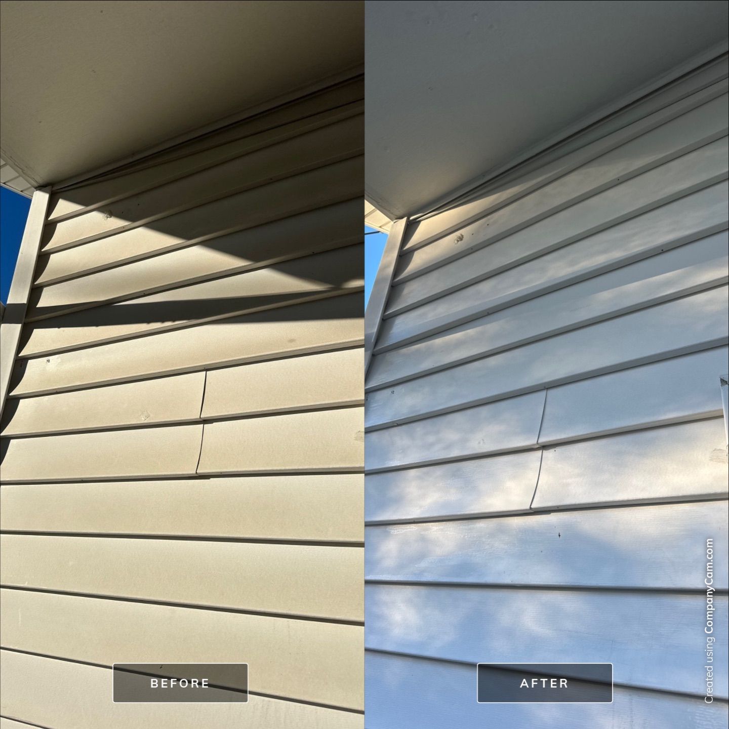 Project in Round Lake Beach by Simmons Power & Soft Washing