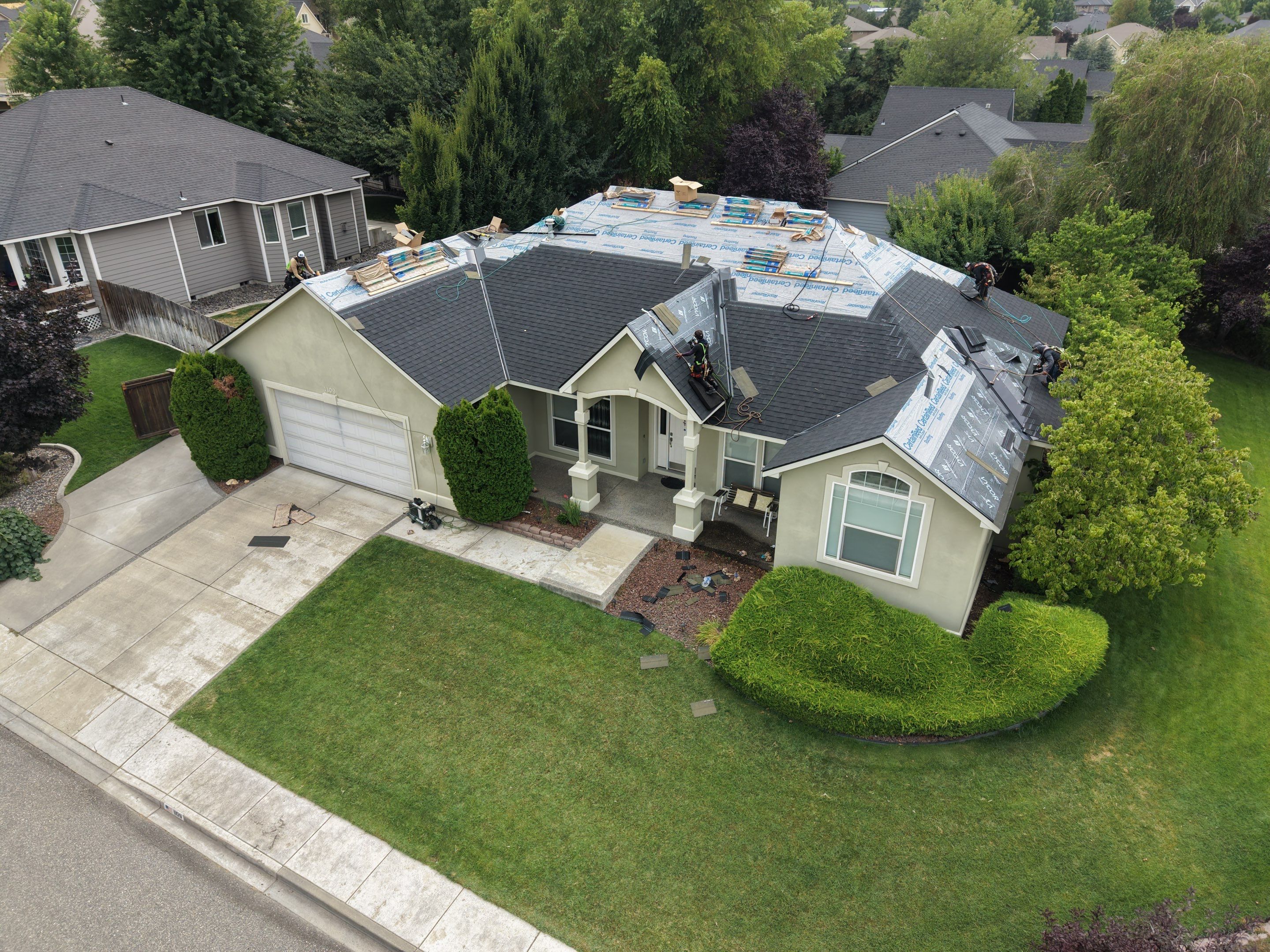 Comprehensive Residential Roofing Replacement with Architectural Asphalt Shingles Cromwell Ave Richland, WA 99352 by Alpine Roofing
