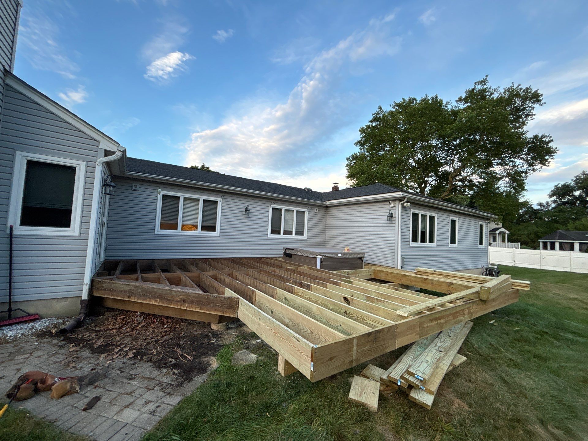 Deck Resurfacing in Tinton Falls, New Jersey by deck guardian