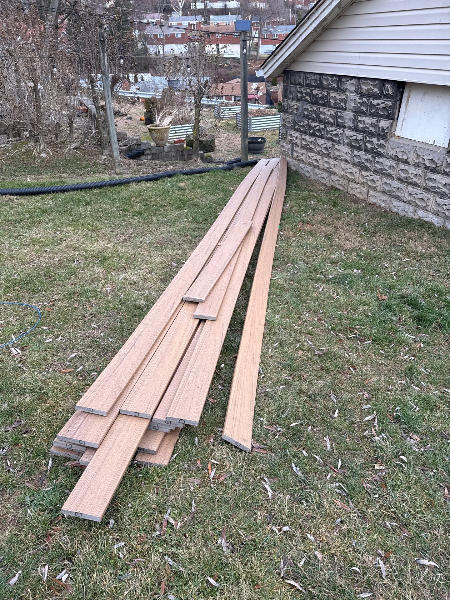 Deck and door by Cousins Roofing Siding & Decks