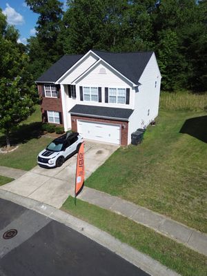 Roof replacement by wind damage