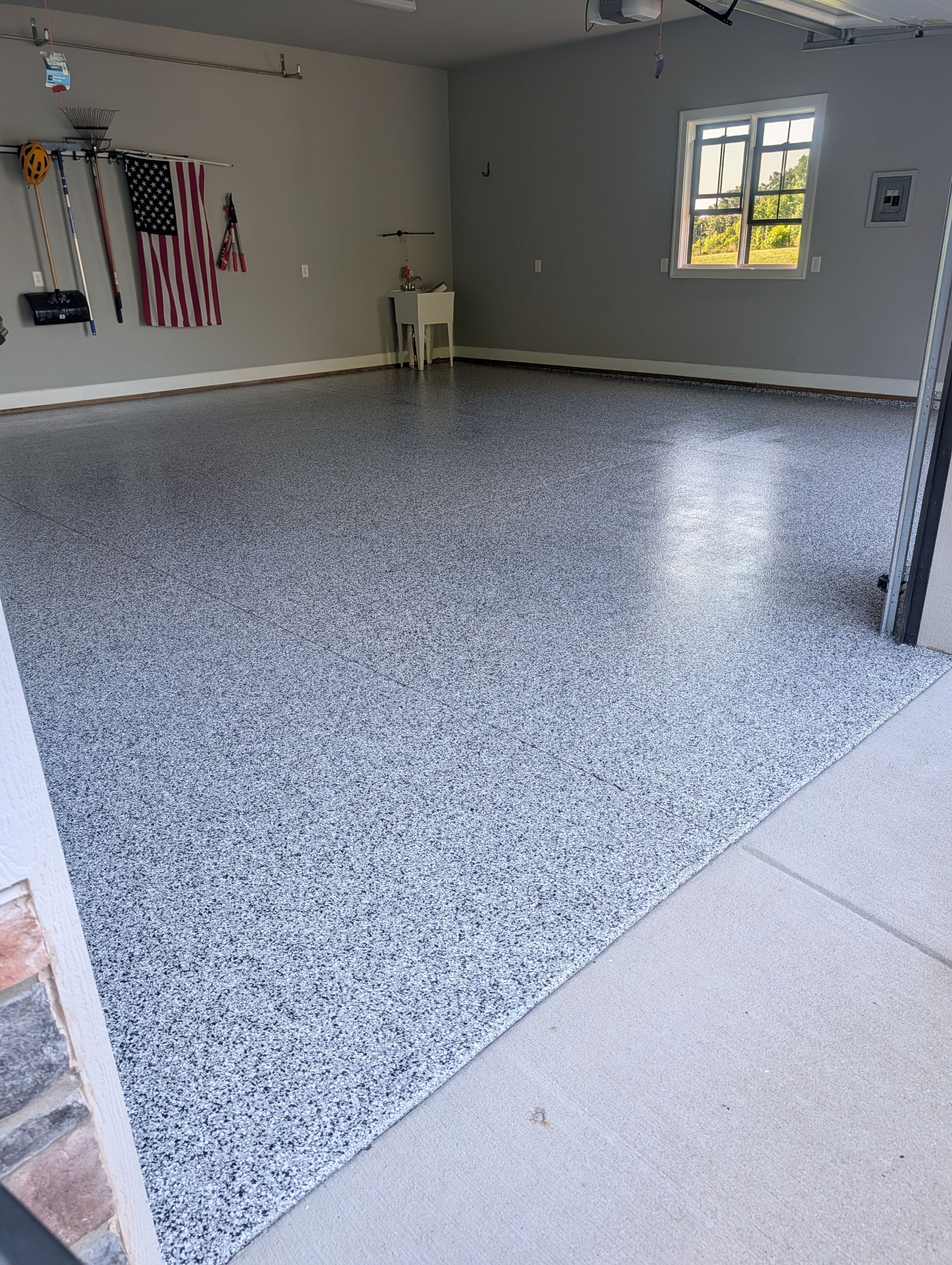 Garage Floor Coating using Silverton by My Garage Floor Guys