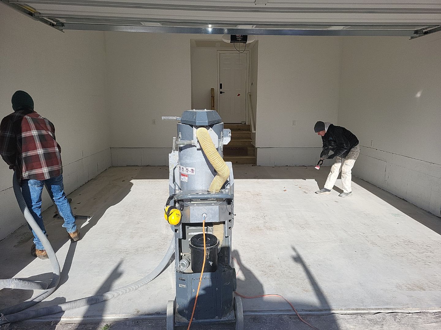 Garage Floor Coating using Penntek by Spectrum Painting, LLC