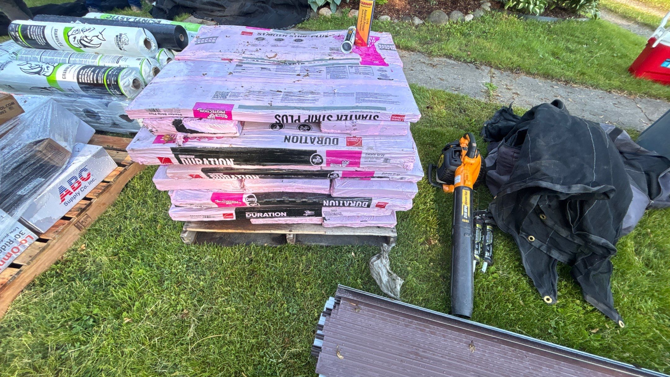 Roof Replacement using Owens Corning Estate Gray by 180 Contractors